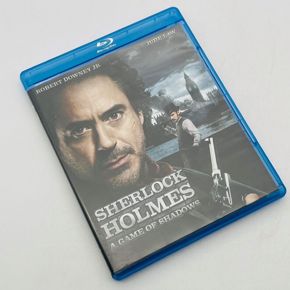 Sherlock Holmes A Game of Shadows Blu-ray Robert Downey Jr Jude Law Guy Ritchie
